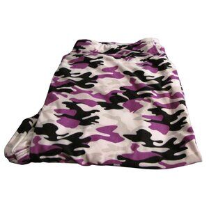 LuLaRoe TC Black Gray Purple Camo Leggings